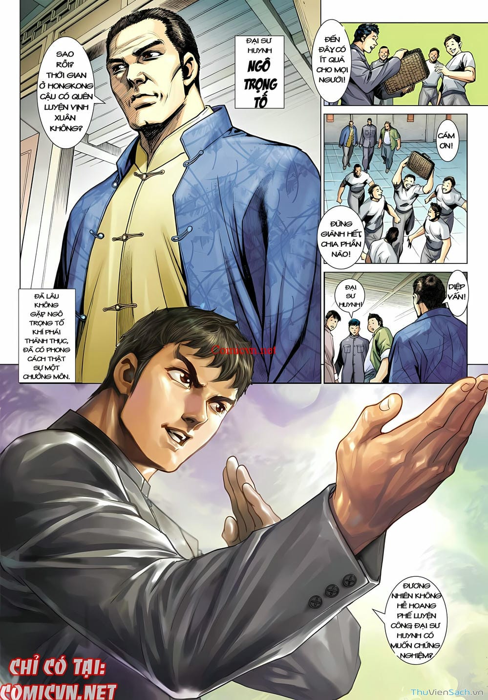 Truyện Tranh Diệp Vấn Tiền Truyện trang 5