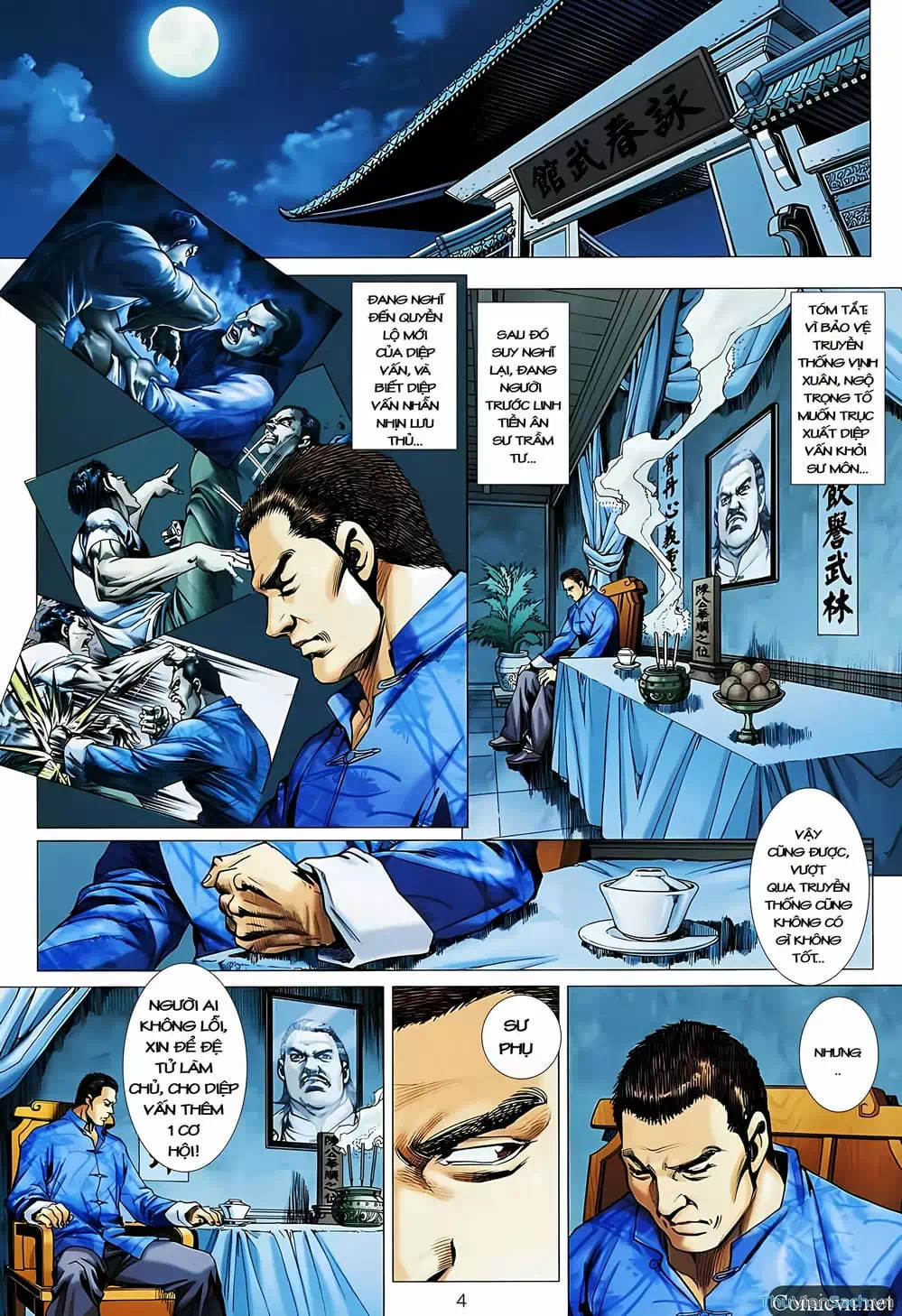 Truyện Tranh Diệp Vấn Tiền Truyện trang 5