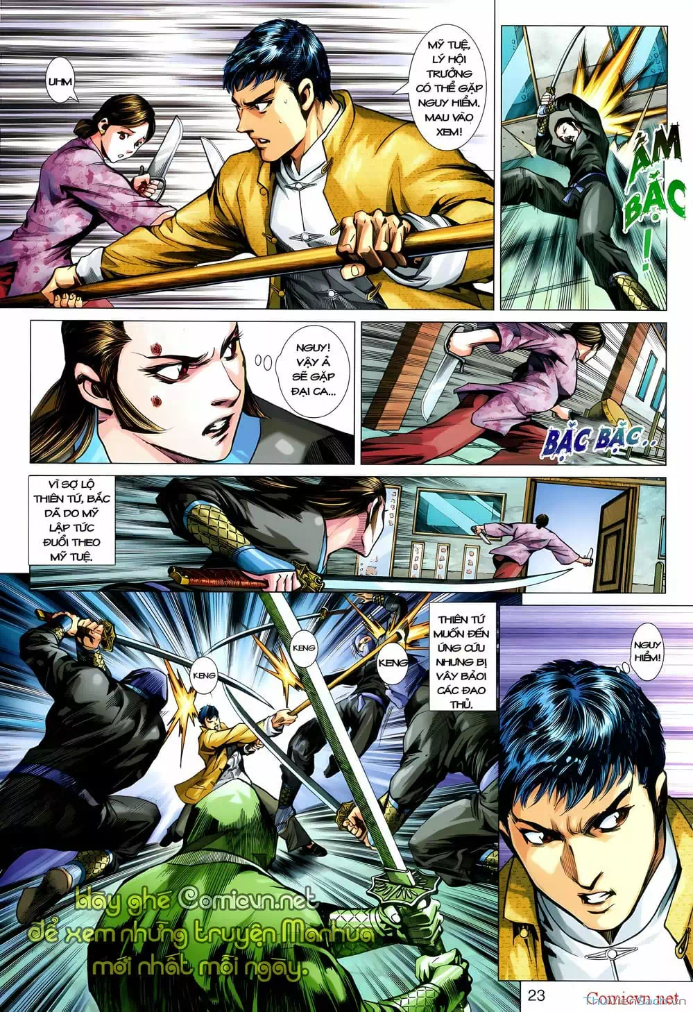 Truyện Tranh Diệp Vấn Tiền Truyện trang 5