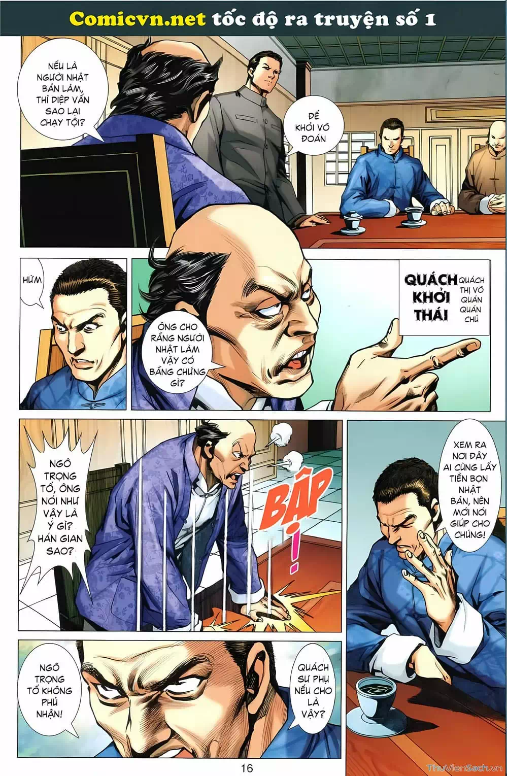 Truyện Tranh Diệp Vấn Tiền Truyện trang 5