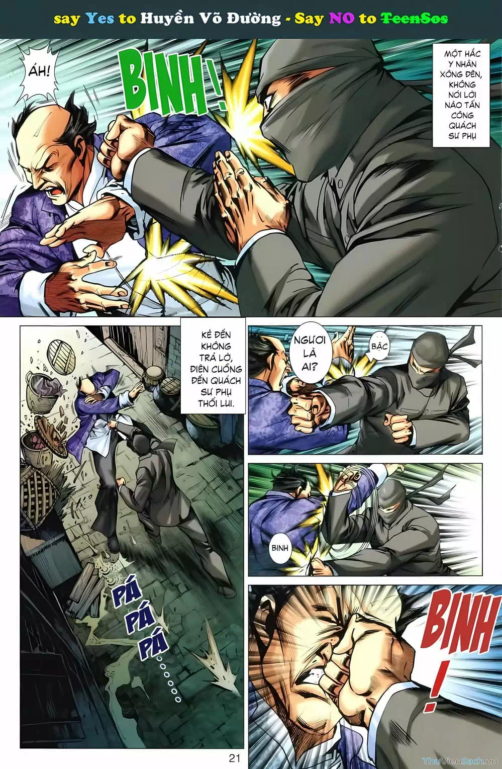 Truyện Tranh Diệp Vấn Tiền Truyện trang 5