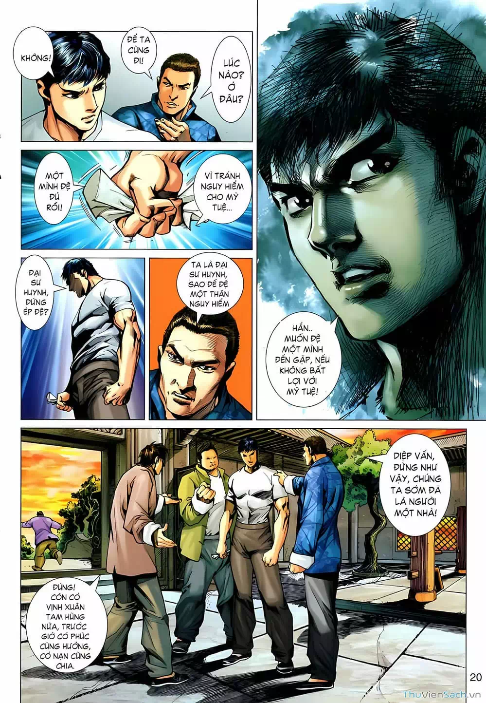 Truyện Tranh Diệp Vấn Tiền Truyện trang 5