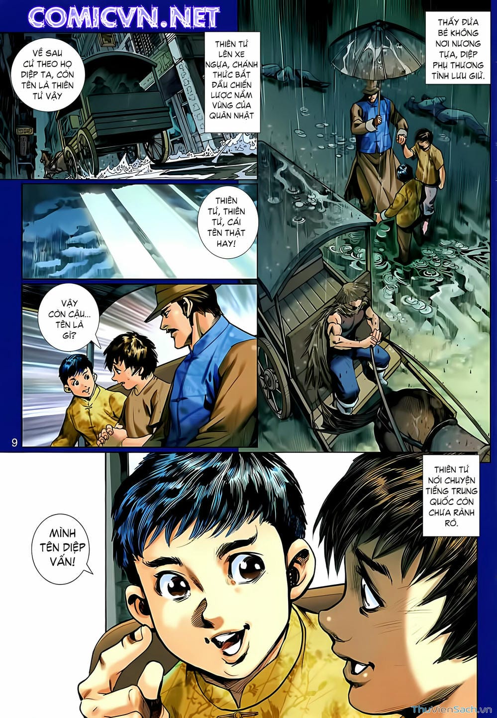 Truyện Tranh Diệp Vấn Tiền Truyện trang 5