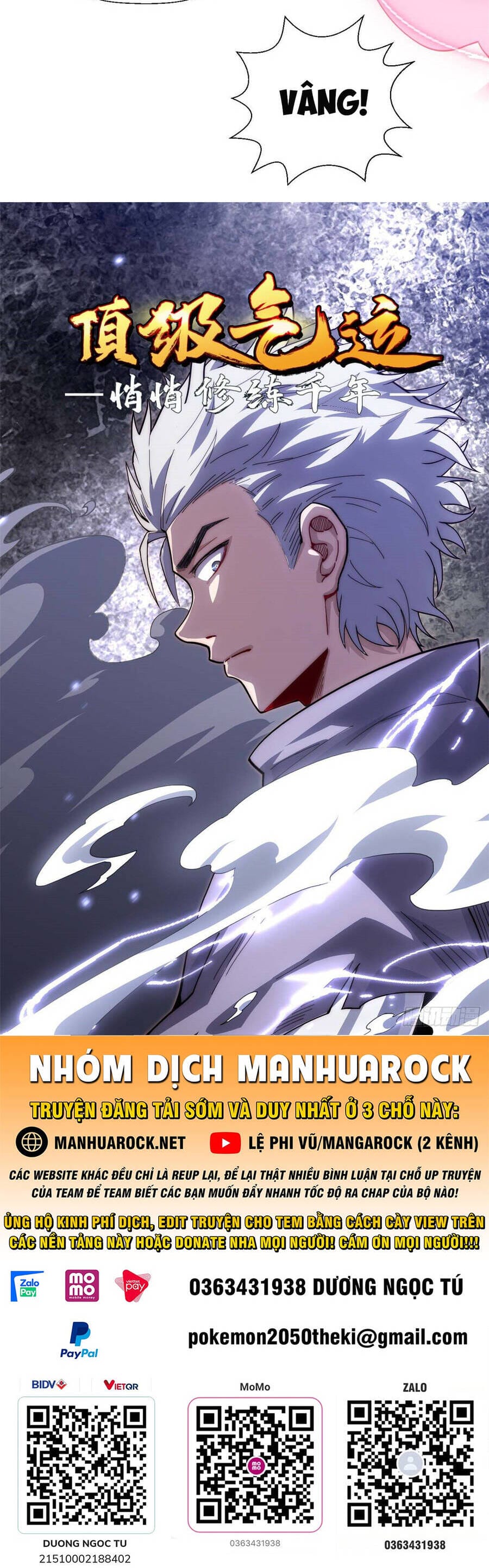 Truyện Tranh Đỉnh Cấp Khí Vận, Lặng Lẽ Tu Luyện Ngàn Năm trang 6