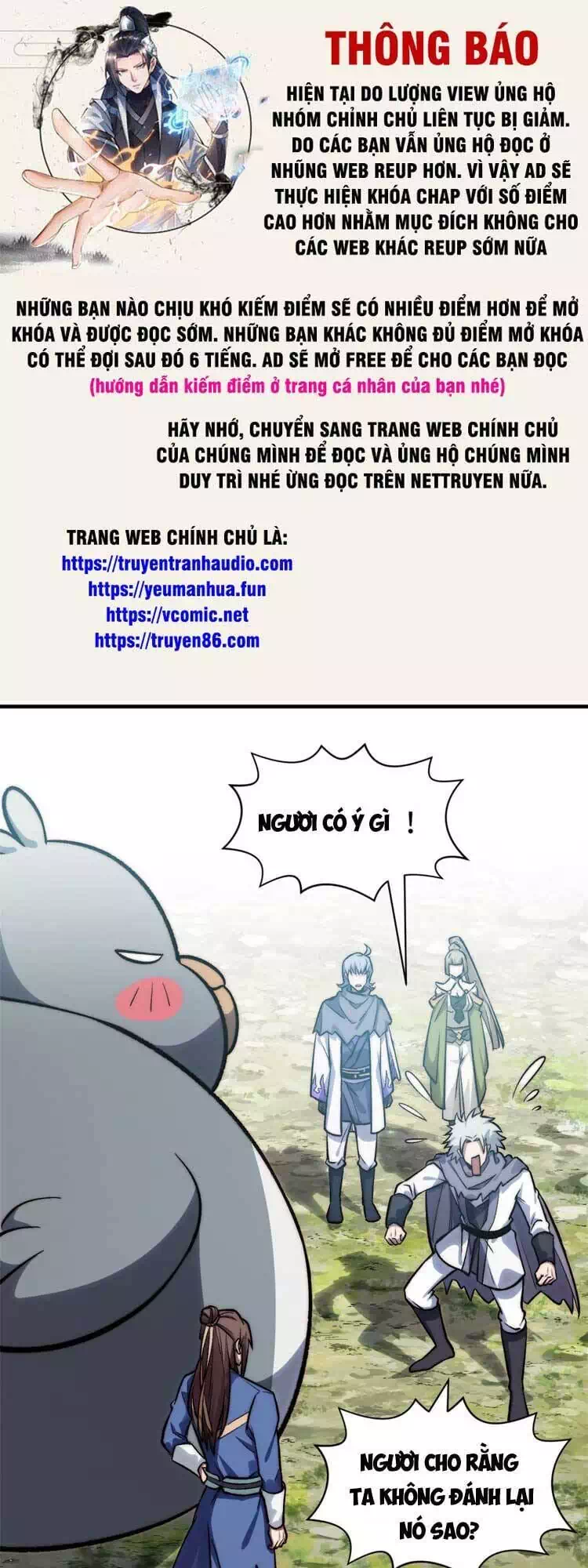 Truyện Tranh Đỉnh Cấp Khí Vận, Lặng Lẽ Tu Luyện Ngàn Năm trang 6