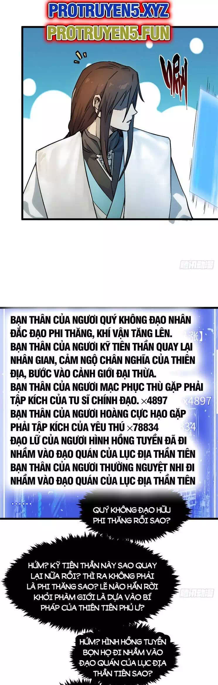 Truyện Tranh Đỉnh Cấp Khí Vận, Lặng Lẽ Tu Luyện Ngàn Năm trang 6