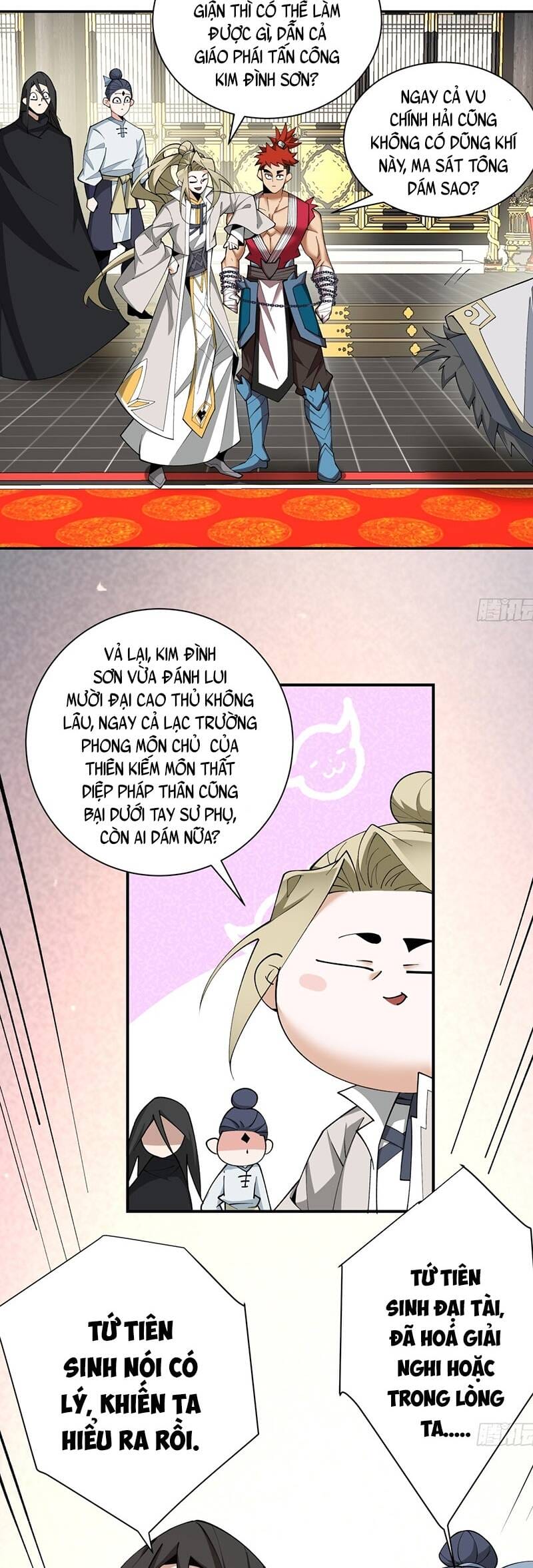 Truyện Tranh Đồ Đệ Của Ta Đều Là Đại Phản Phái trang 4