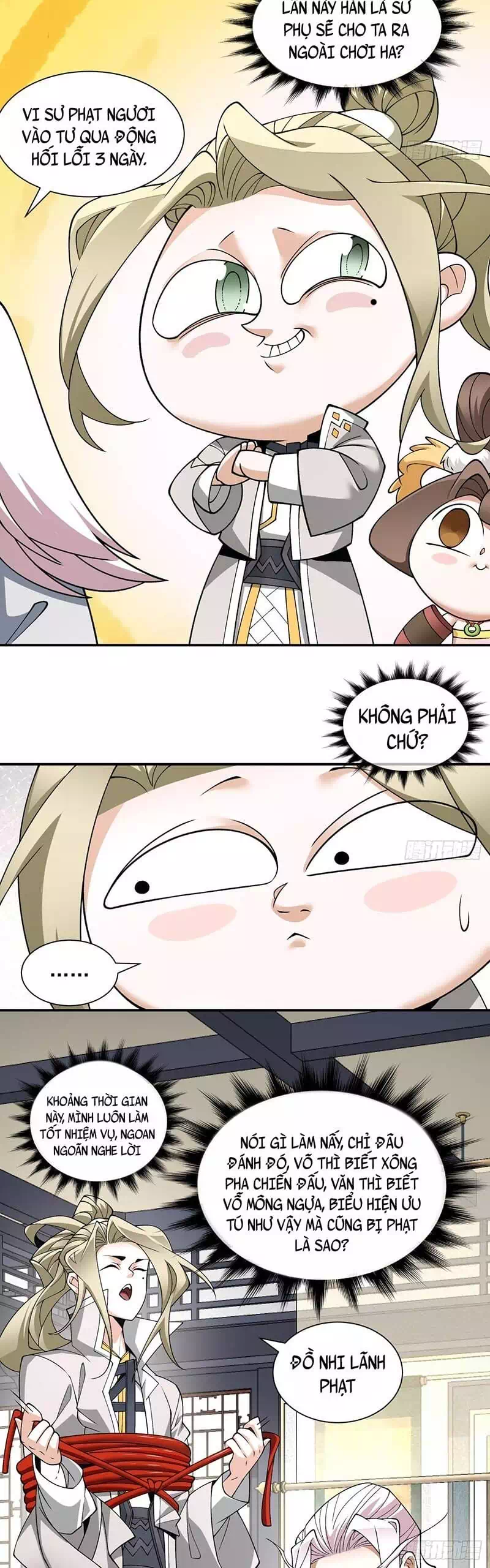 Truyện Tranh Đồ Đệ Của Ta Đều Là Đại Phản Phái trang 4