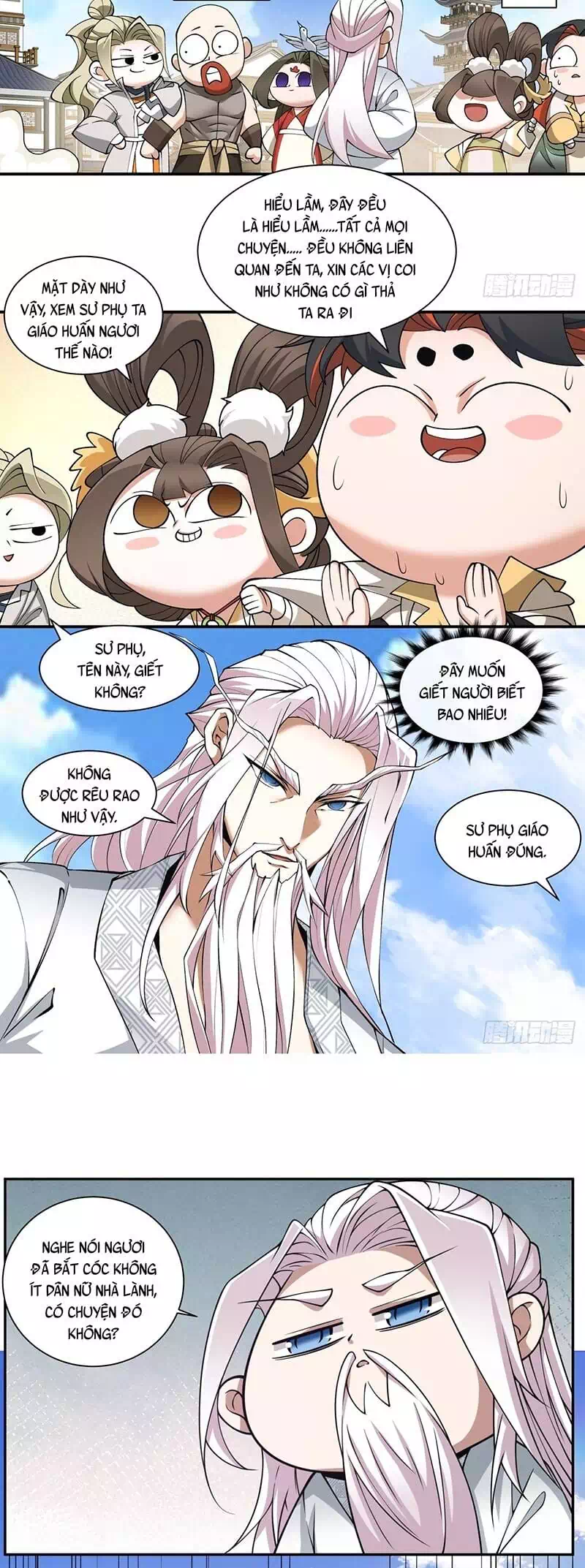 Truyện Tranh Đồ Đệ Của Ta Đều Là Đại Phản Phái trang 4