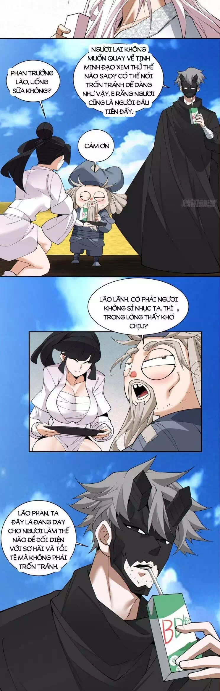 Truyện Tranh Đồ Đệ Của Ta Đều Là Đại Phản Phái trang 4