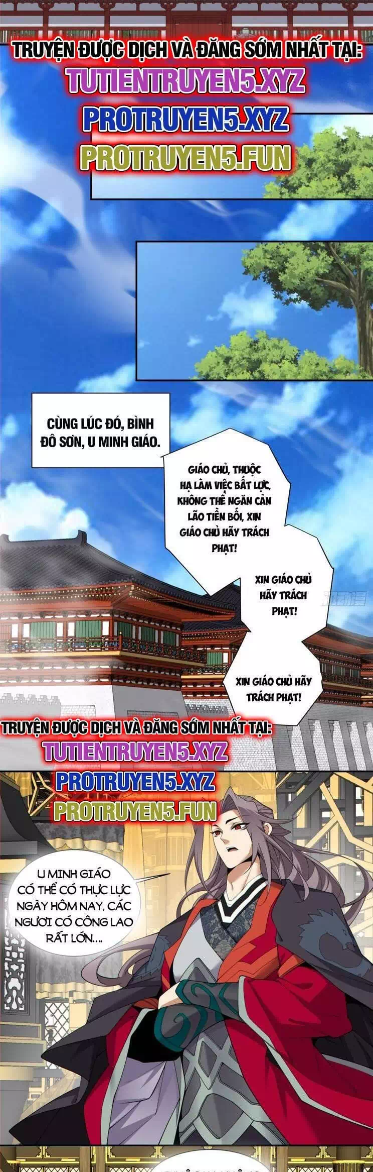 Truyện Tranh Đồ Đệ Của Ta Đều Là Đại Phản Phái trang 4