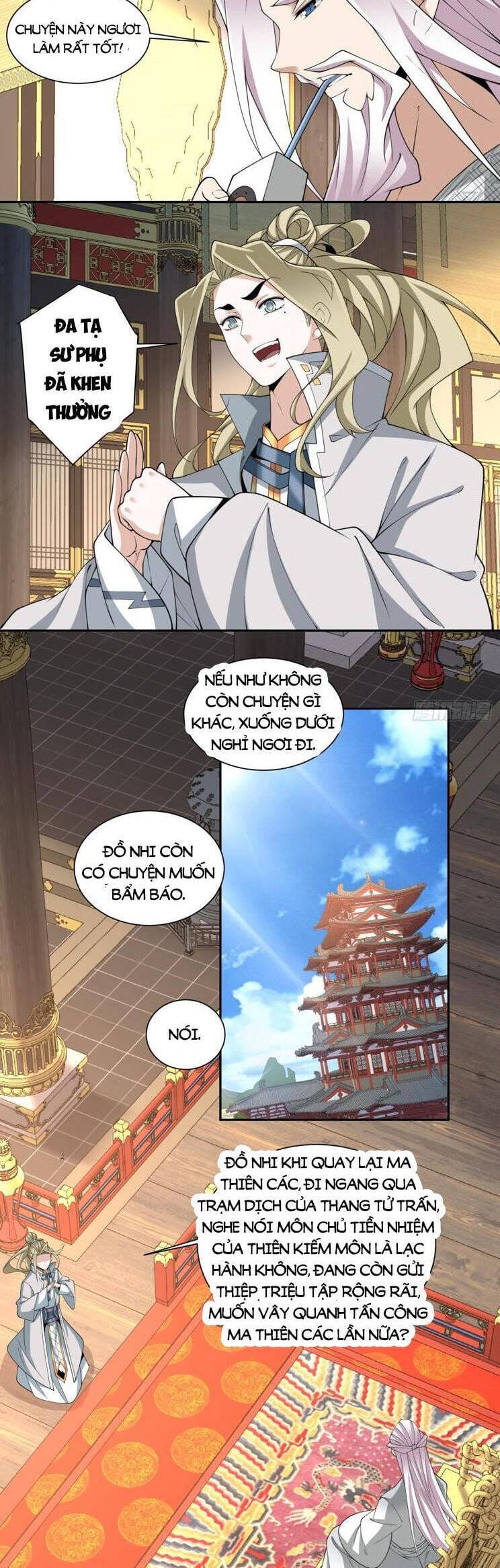 Truyện Tranh Đồ Đệ Của Ta Đều Là Đại Phản Phái trang 4