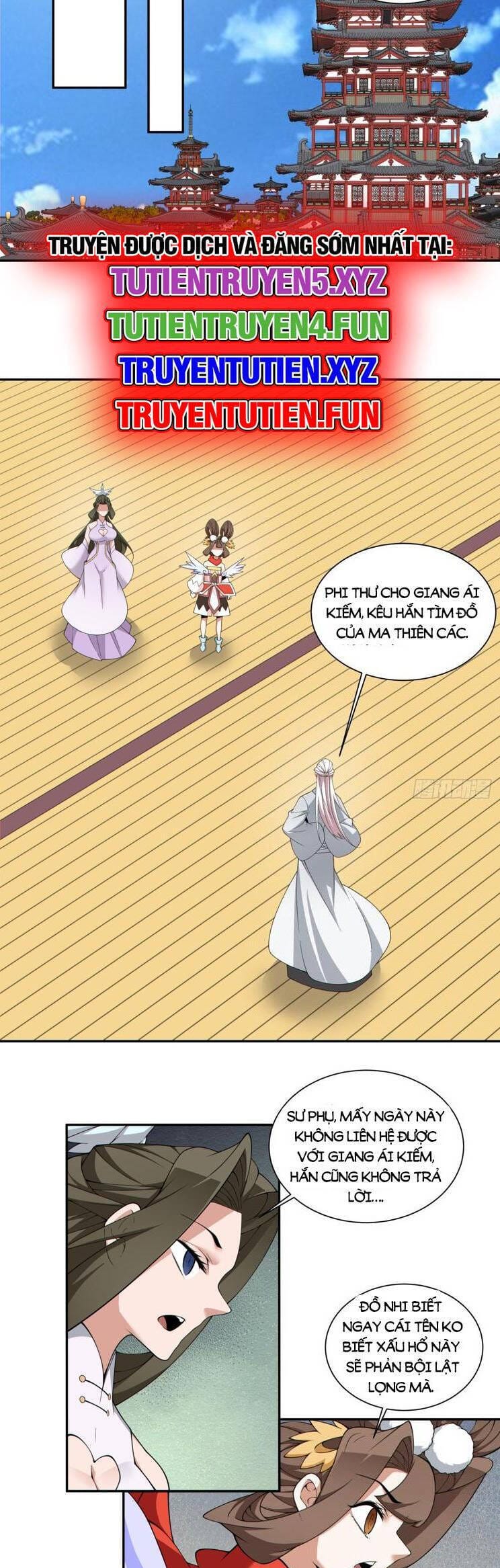 Truyện Tranh Đồ Đệ Của Ta Đều Là Đại Phản Phái trang 4
