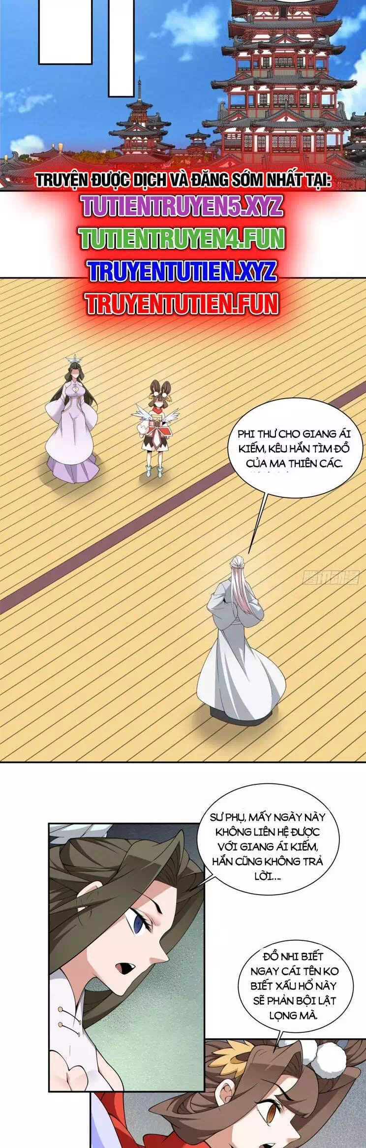 Truyện Tranh Đồ Đệ Của Ta Đều Là Đại Phản Phái trang 4