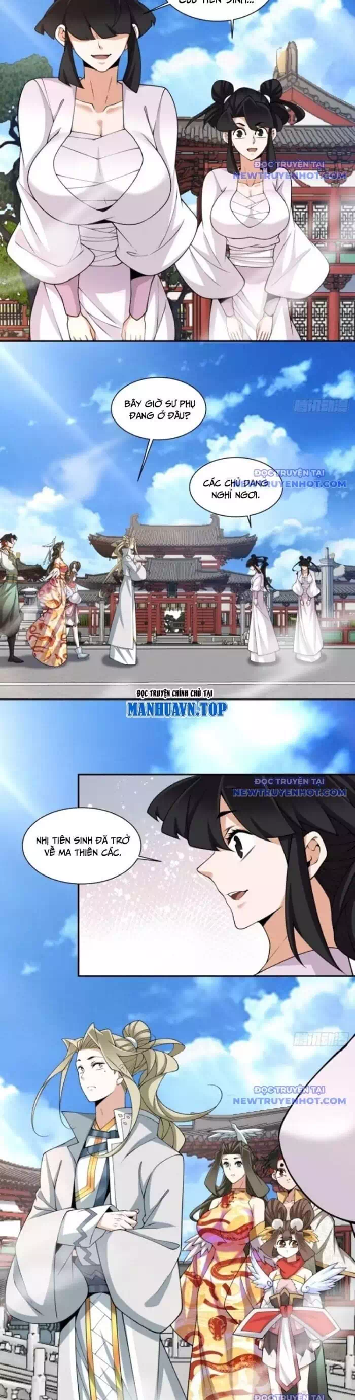 Truyện Tranh Đồ Đệ Của Ta Đều Là Đại Phản Phái trang 4