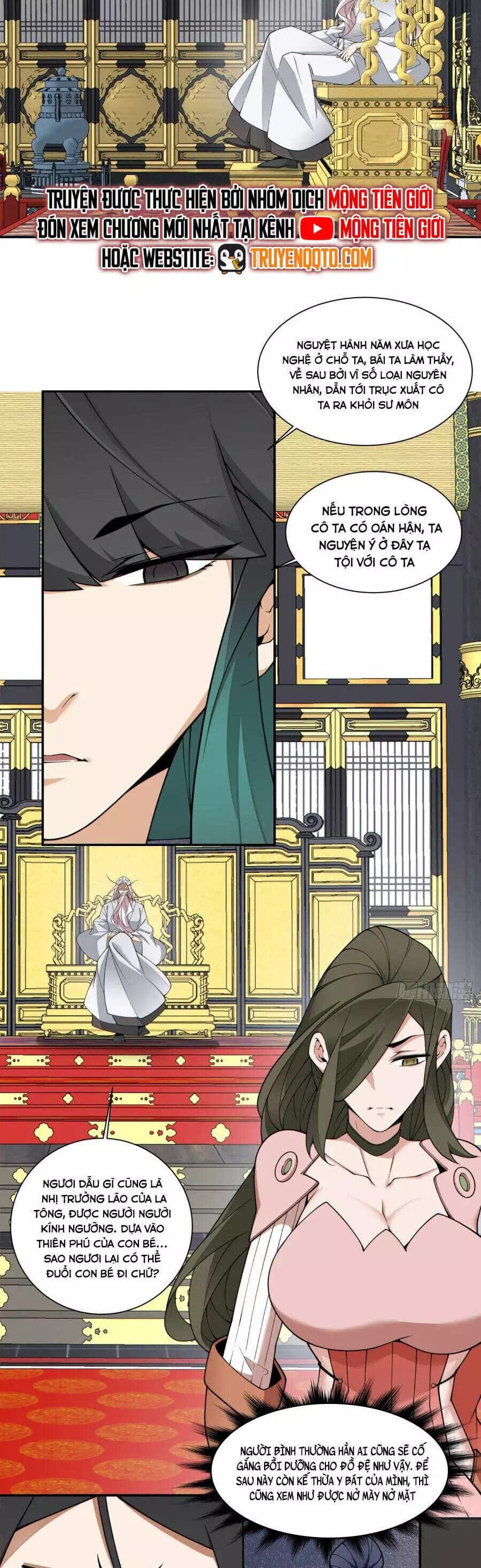 Truyện Tranh Đồ Đệ Của Ta Đều Là Đại Phản Phái trang 4