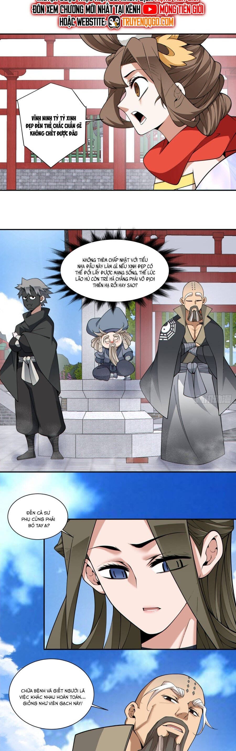 Truyện Tranh Đồ Đệ Của Ta Đều Là Đại Phản Phái trang 4