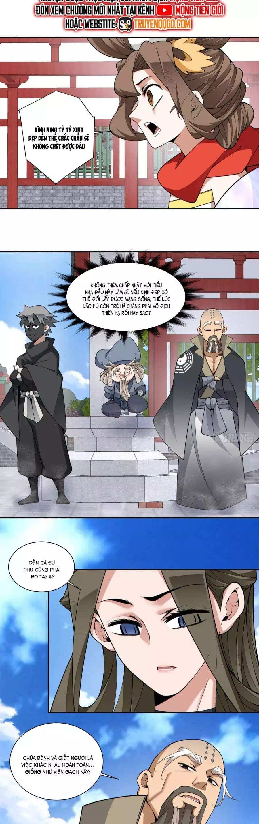 Truyện Tranh Đồ Đệ Của Ta Đều Là Đại Phản Phái trang 4