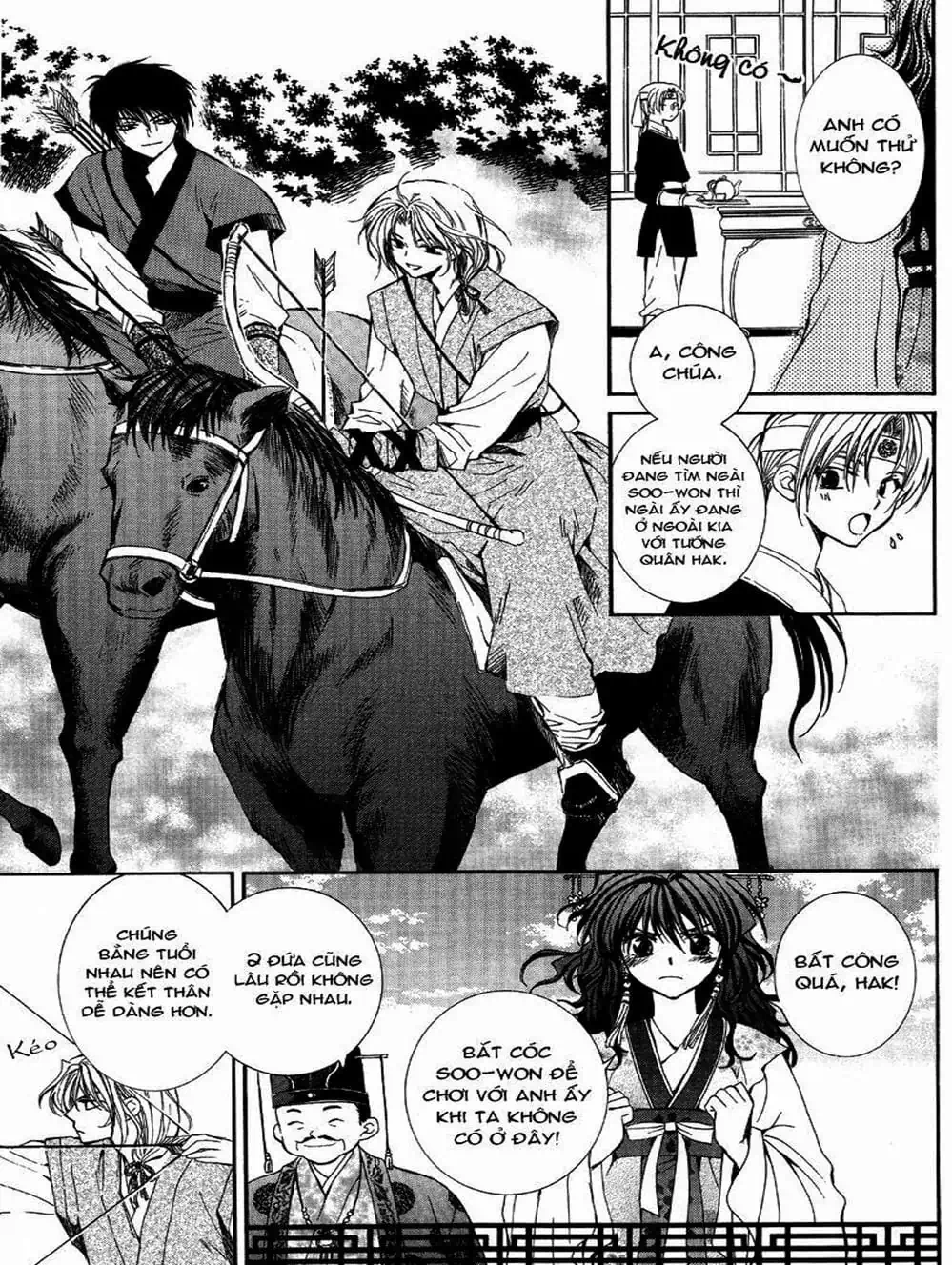 Truyện Tranh Đóa Hoa Bùng Cháy - Yona Of The Dawn trang 7