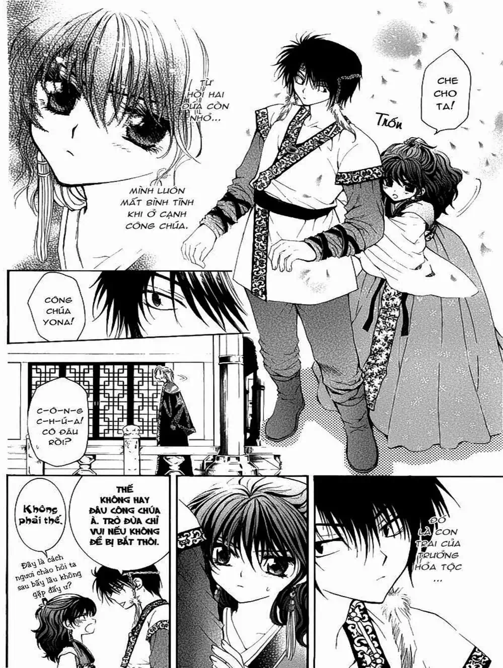 Truyện Tranh Đóa Hoa Bùng Cháy - Yona Of The Dawn trang 7