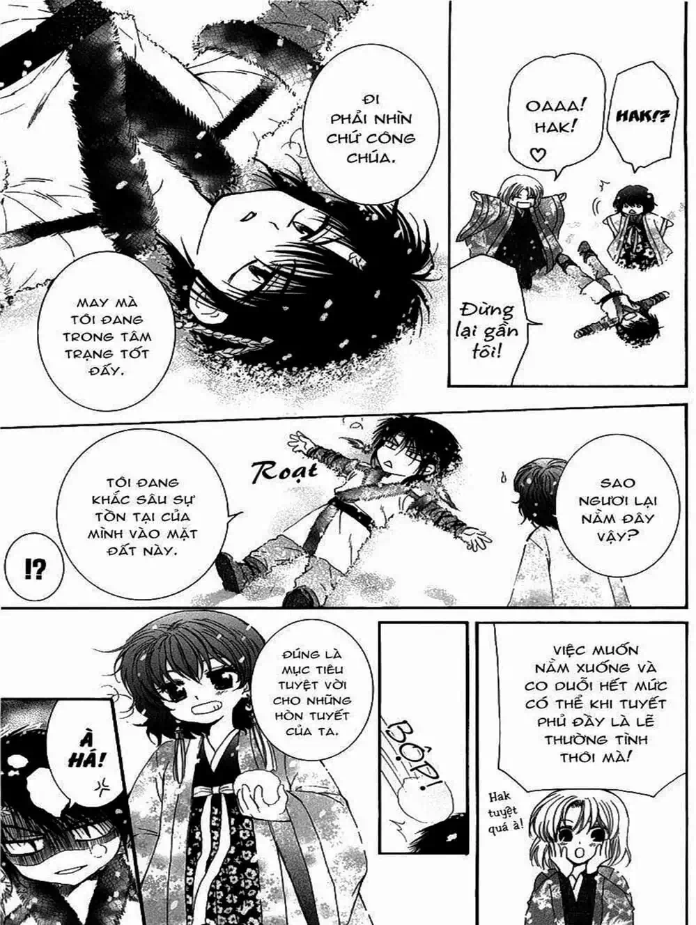 Truyện Tranh Đóa Hoa Bùng Cháy - Yona Of The Dawn trang 7