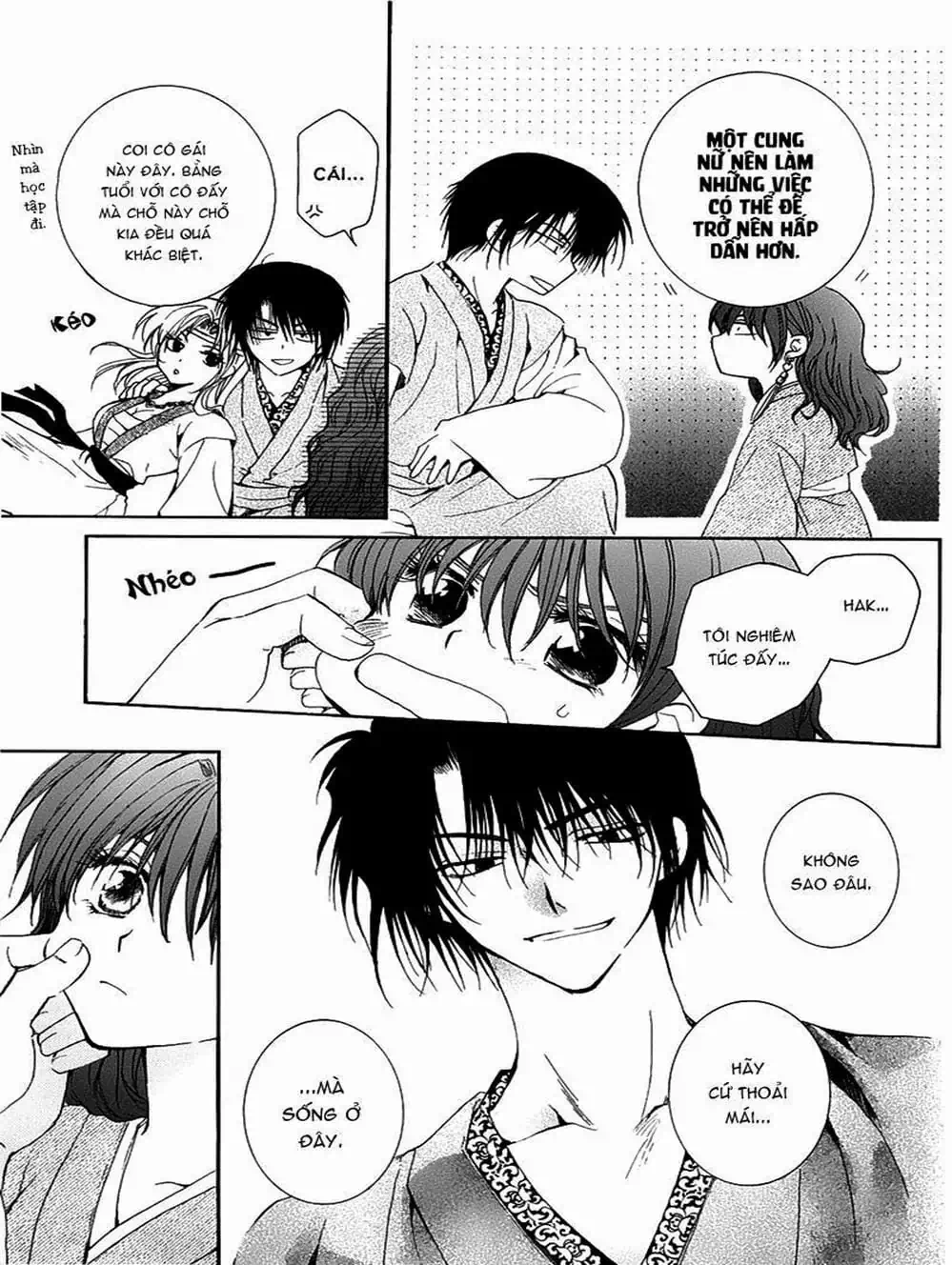 Truyện Tranh Đóa Hoa Bùng Cháy - Yona Of The Dawn trang 7