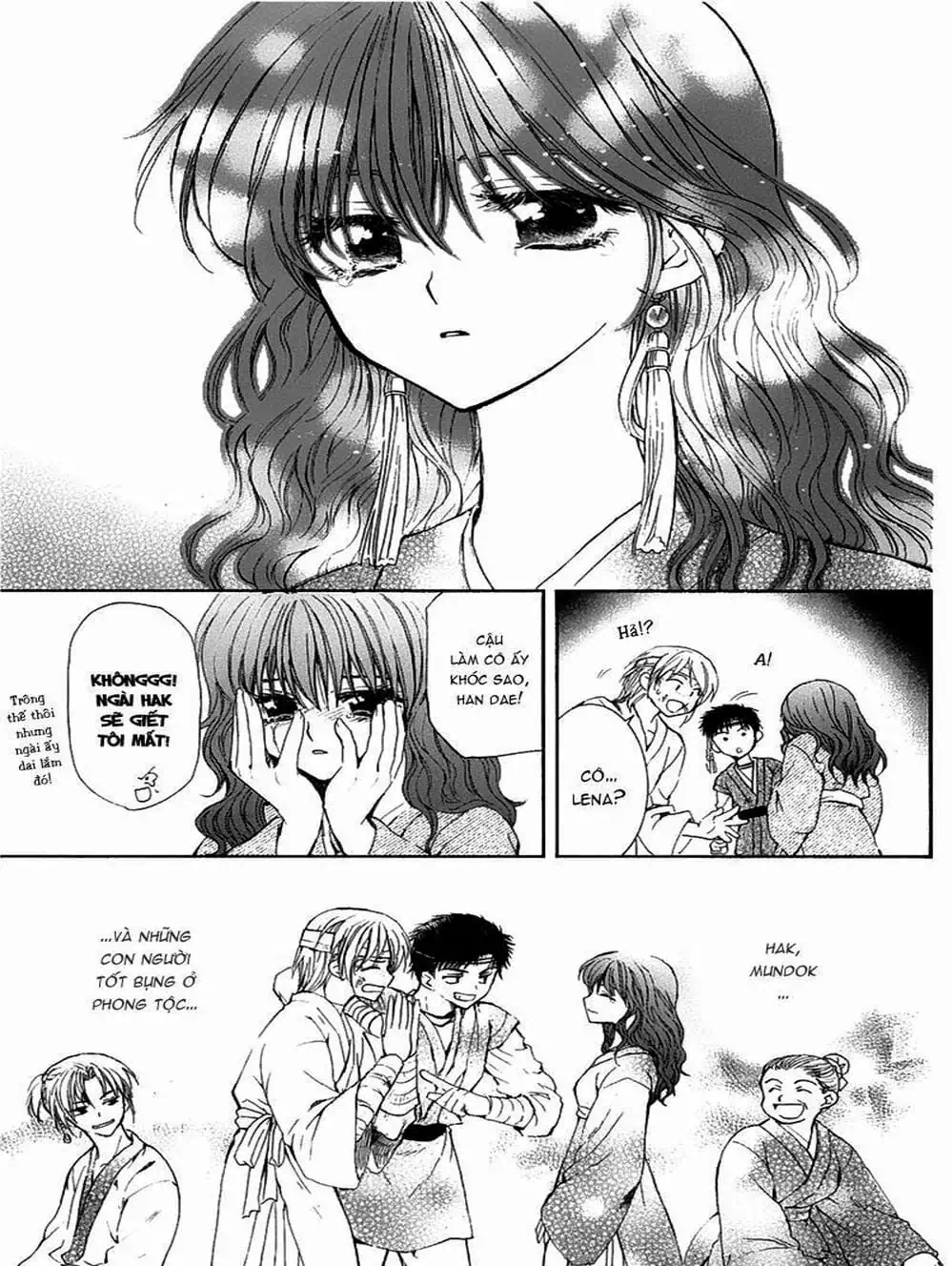 Truyện Tranh Đóa Hoa Bùng Cháy - Yona Of The Dawn trang 7