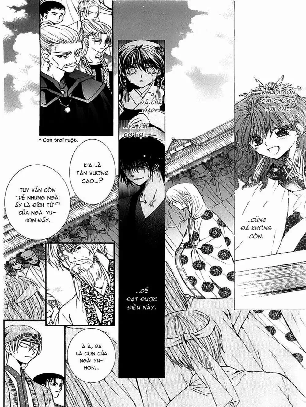 Truyện Tranh Đóa Hoa Bùng Cháy - Yona Of The Dawn trang 7