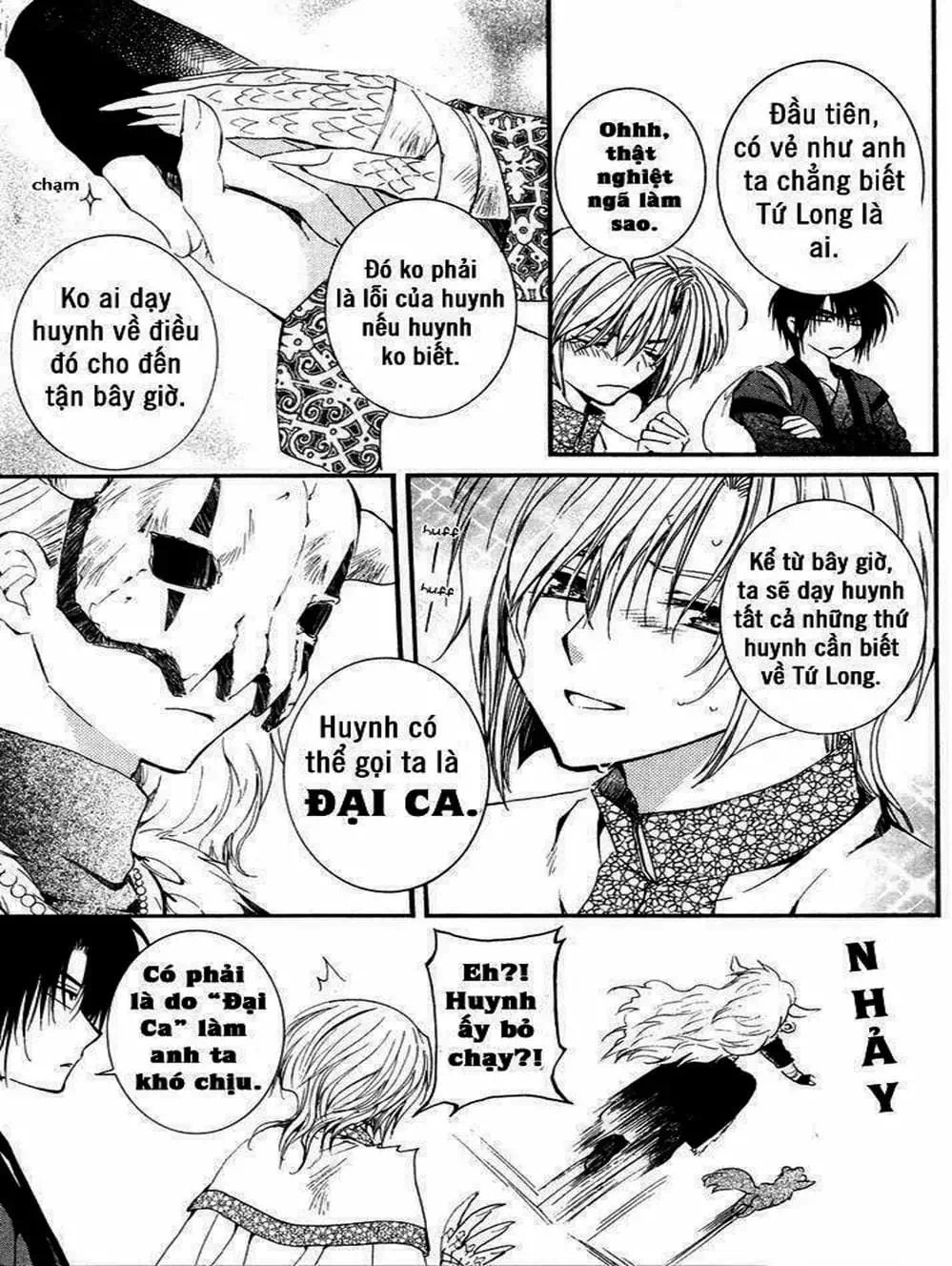 Truyện Tranh Đóa Hoa Bùng Cháy - Yona Of The Dawn trang 7