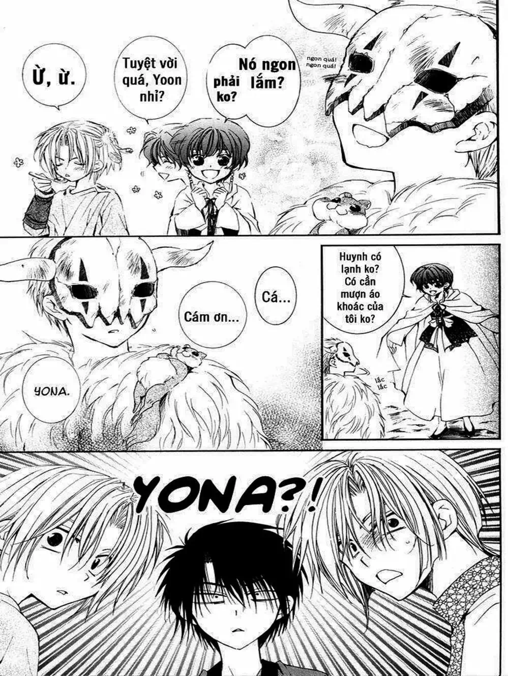 Truyện Tranh Đóa Hoa Bùng Cháy - Yona Of The Dawn trang 7