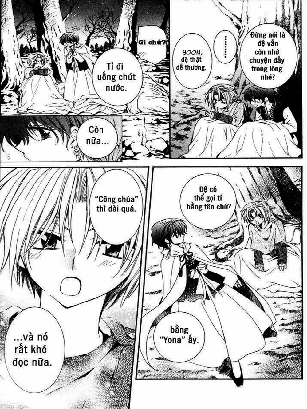 Truyện Tranh Đóa Hoa Bùng Cháy - Yona Of The Dawn trang 7