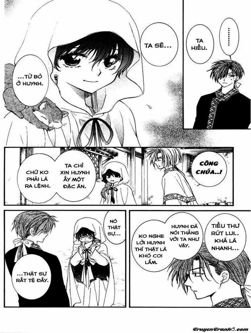 Truyện Tranh Đóa Hoa Bùng Cháy - Yona Of The Dawn trang 7