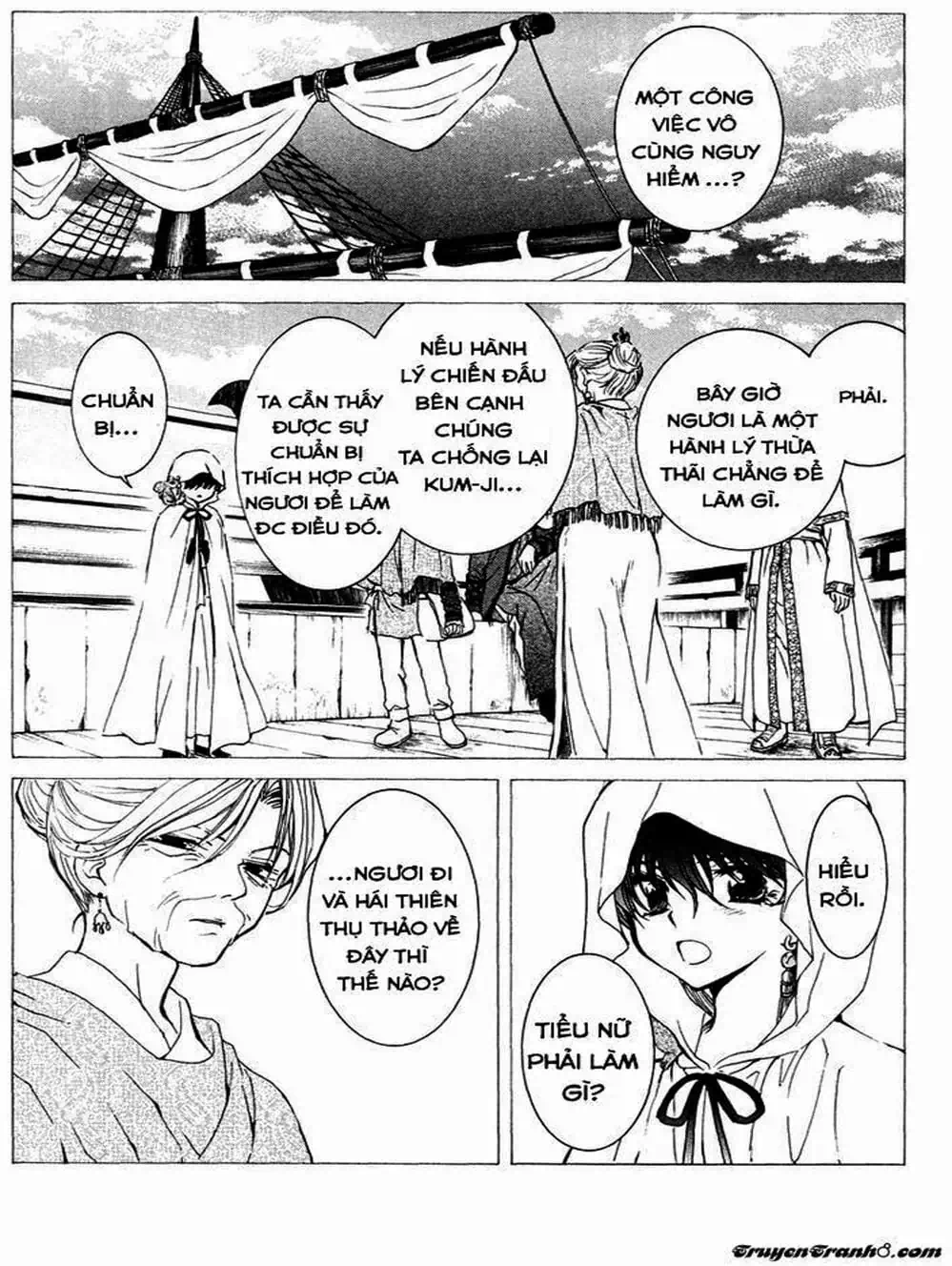 Truyện Tranh Đóa Hoa Bùng Cháy - Yona Of The Dawn trang 7