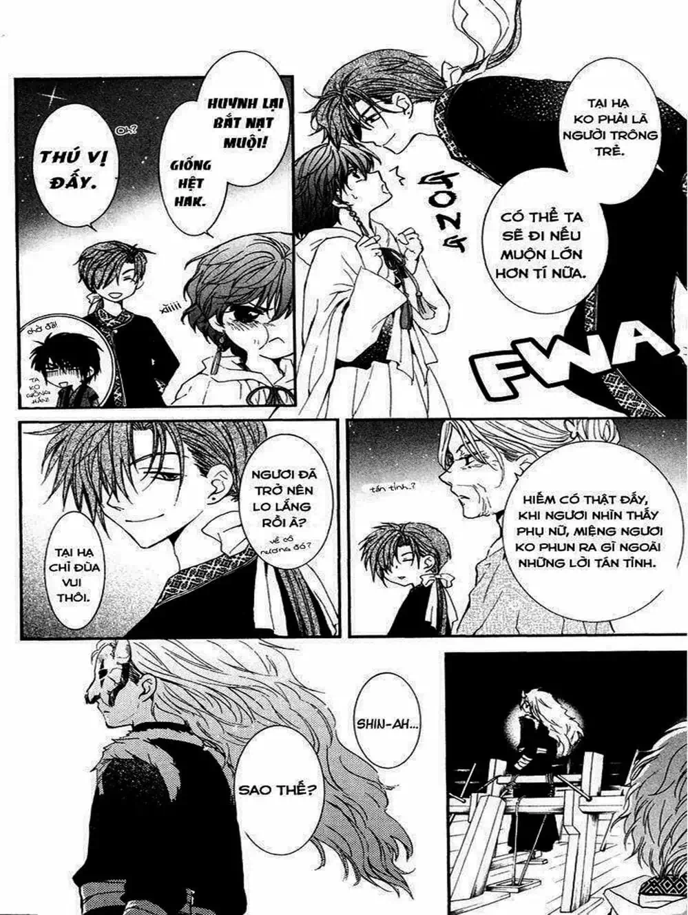 Truyện Tranh Đóa Hoa Bùng Cháy - Yona Of The Dawn trang 7