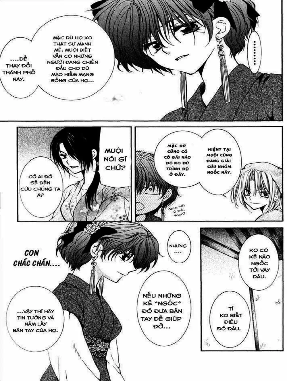 Truyện Tranh Đóa Hoa Bùng Cháy - Yona Of The Dawn trang 7