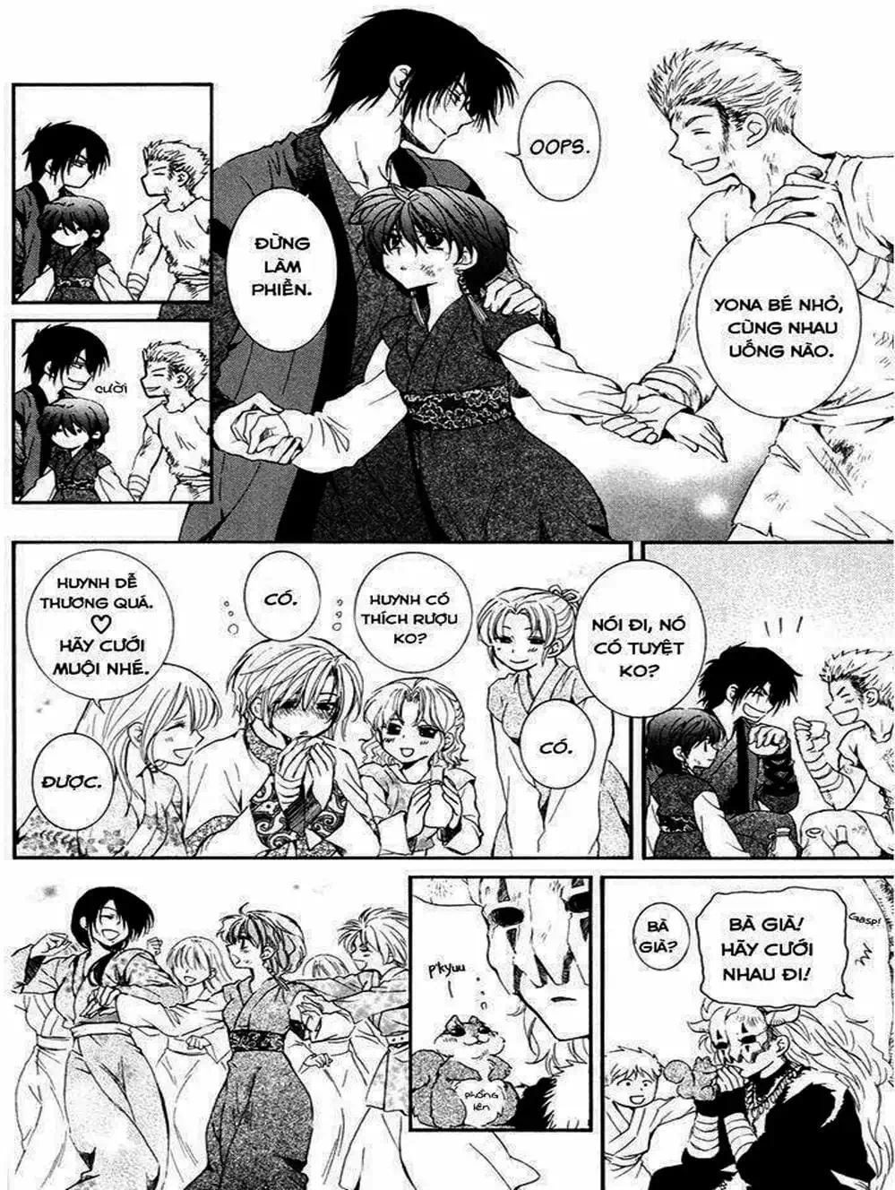 Truyện Tranh Đóa Hoa Bùng Cháy - Yona Of The Dawn trang 7
