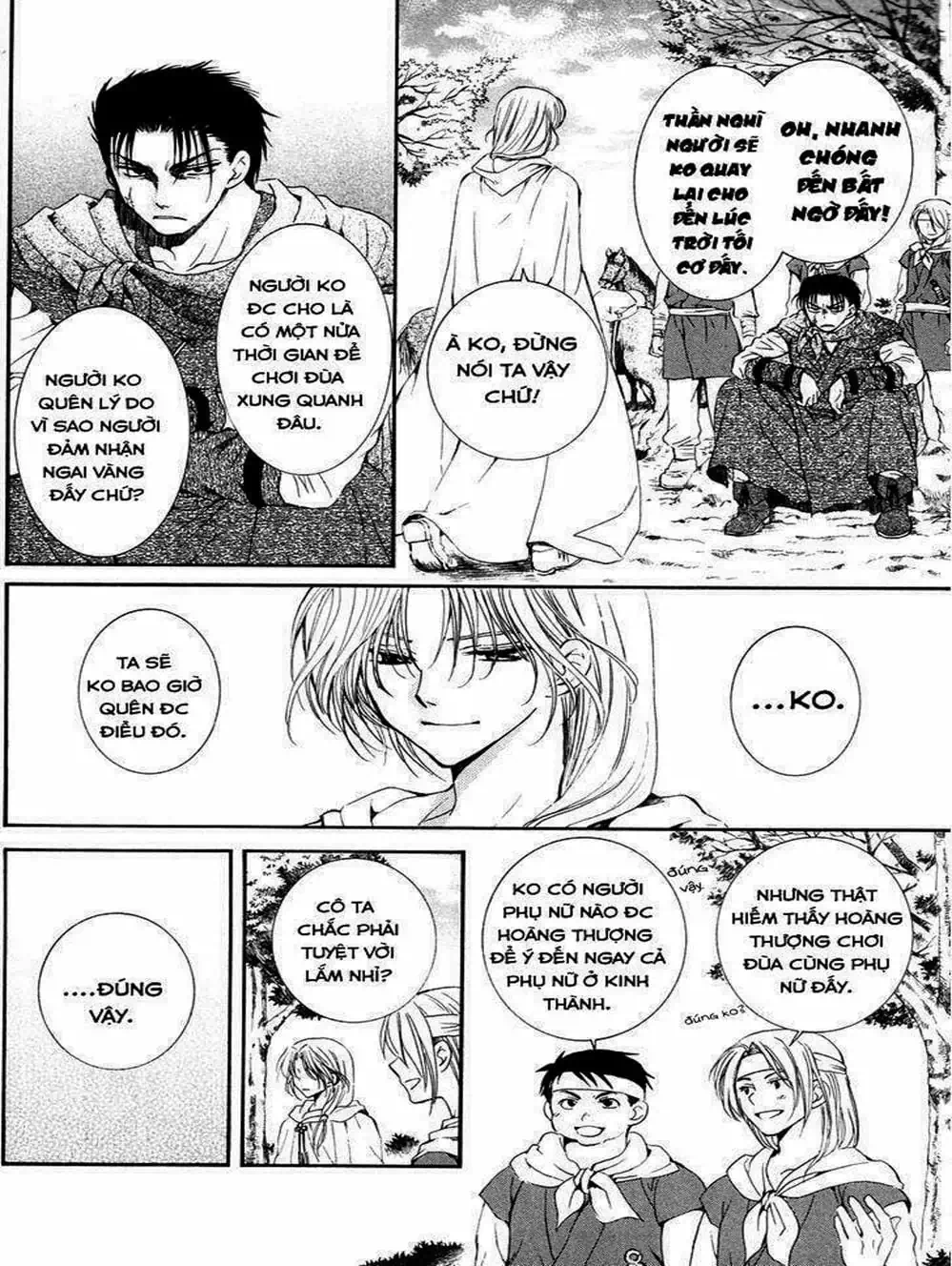 Truyện Tranh Đóa Hoa Bùng Cháy - Yona Of The Dawn trang 7