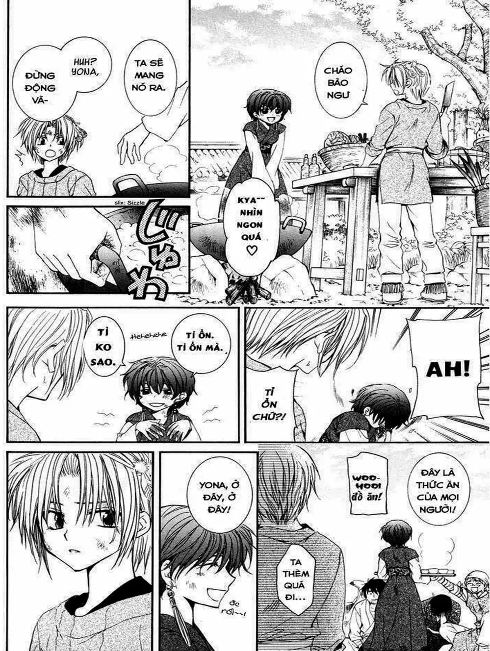 Truyện Tranh Đóa Hoa Bùng Cháy - Yona Of The Dawn trang 7