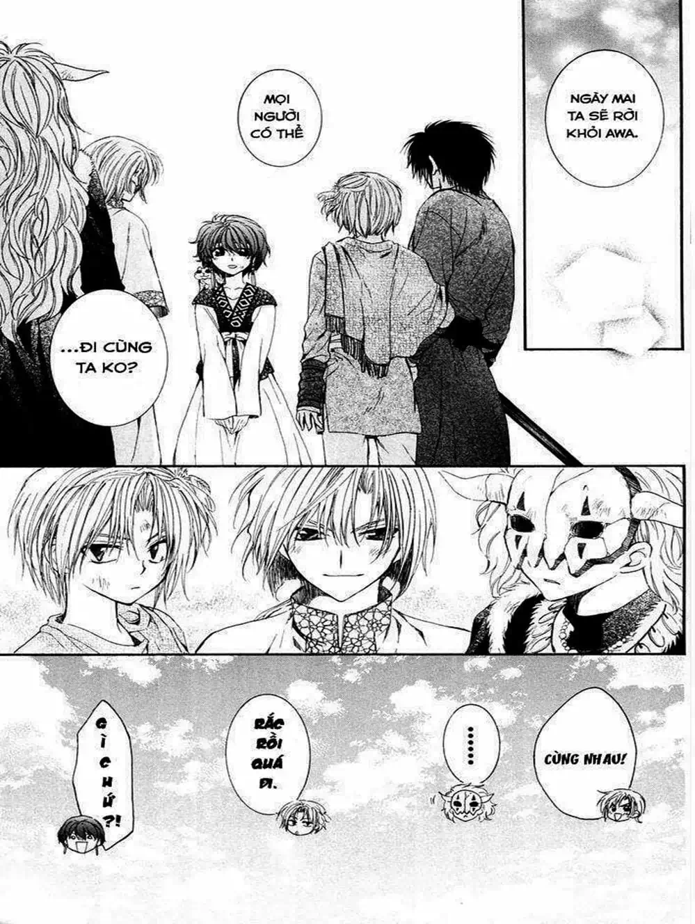 Truyện Tranh Đóa Hoa Bùng Cháy - Yona Of The Dawn trang 7