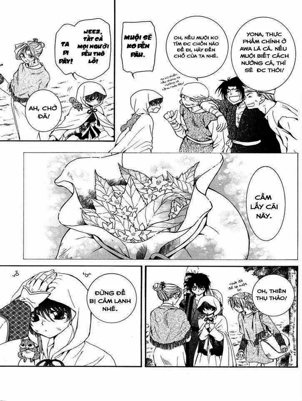 Truyện Tranh Đóa Hoa Bùng Cháy - Yona Of The Dawn trang 7