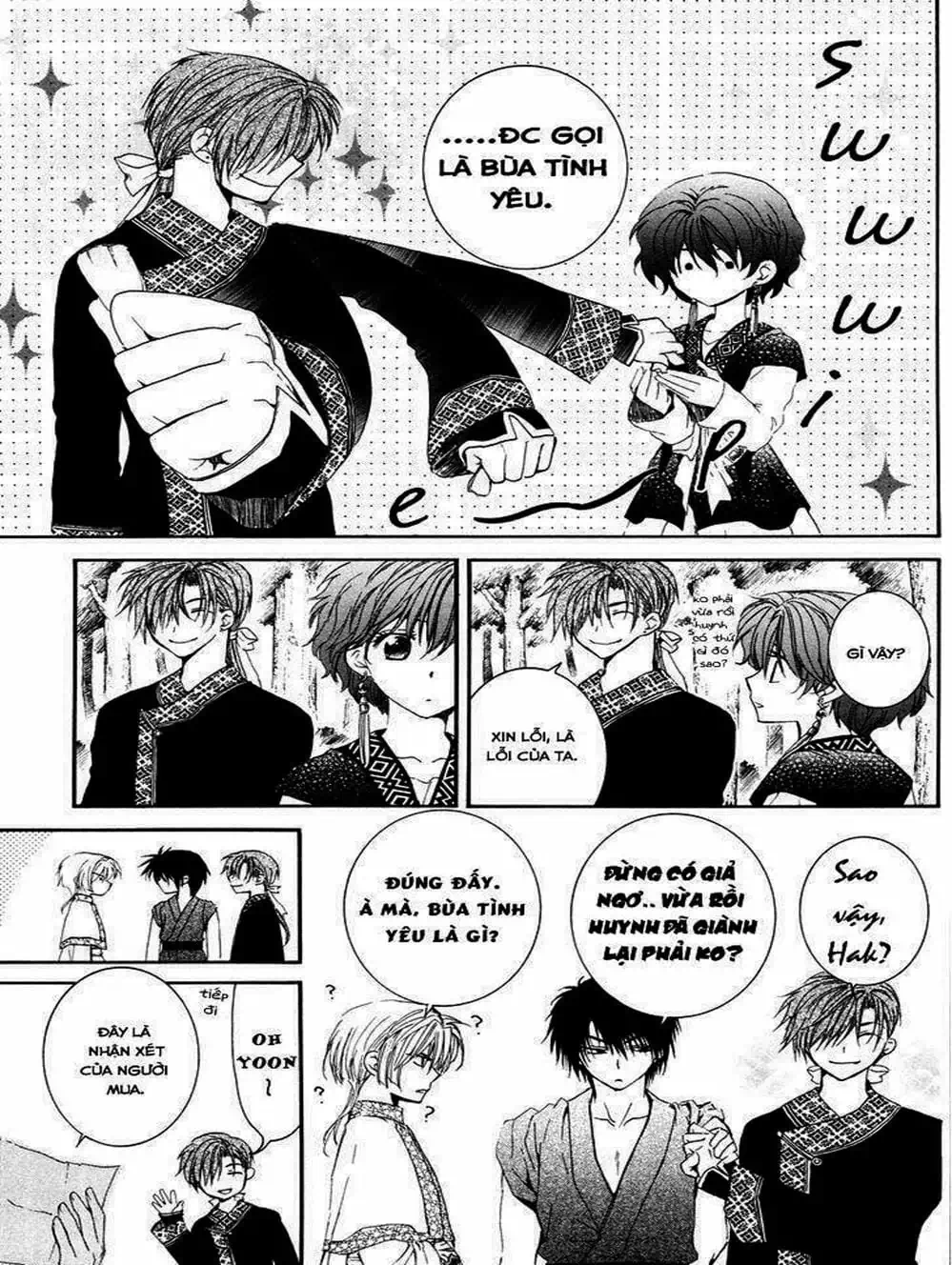 Truyện Tranh Đóa Hoa Bùng Cháy - Yona Of The Dawn trang 7