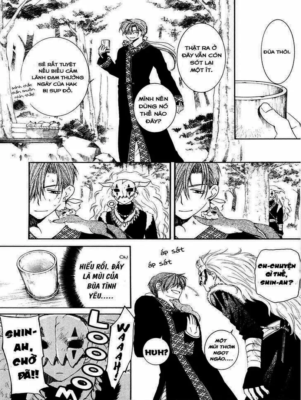 Truyện Tranh Đóa Hoa Bùng Cháy - Yona Of The Dawn trang 7