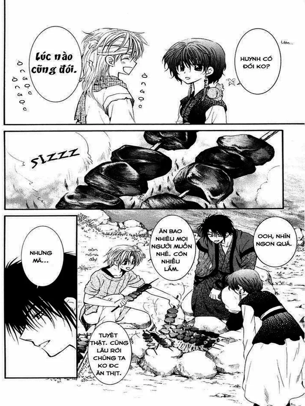 Truyện Tranh Đóa Hoa Bùng Cháy - Yona Of The Dawn trang 7