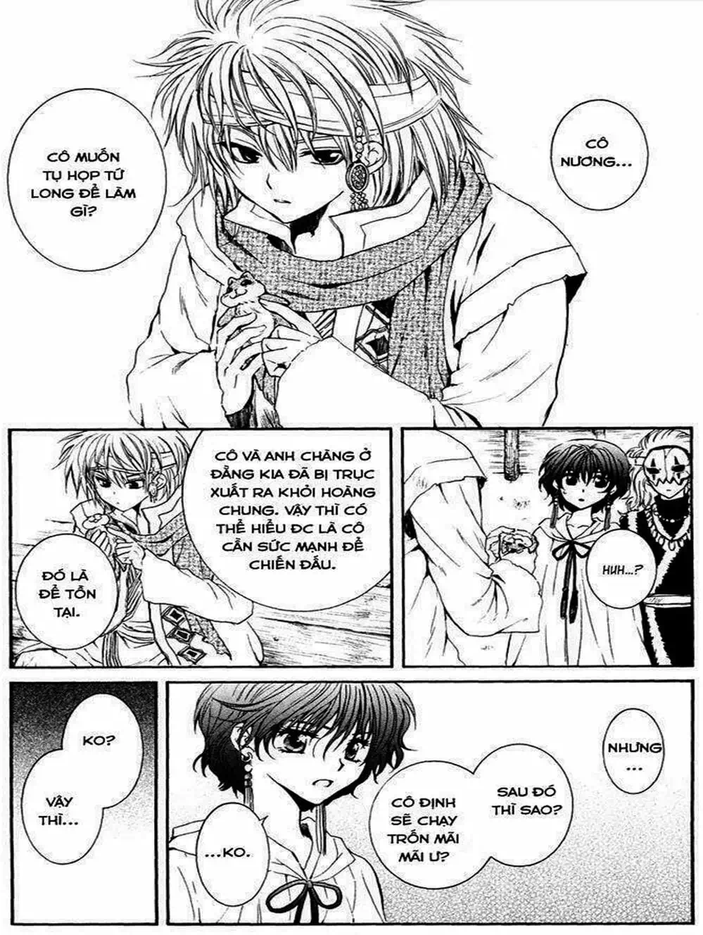 Truyện Tranh Đóa Hoa Bùng Cháy - Yona Of The Dawn trang 7