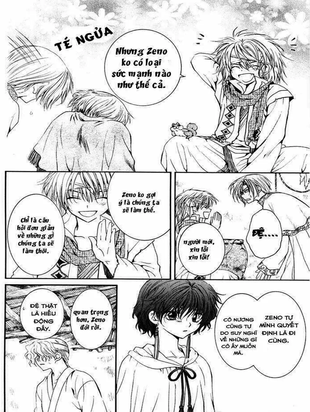 Truyện Tranh Đóa Hoa Bùng Cháy - Yona Of The Dawn trang 7