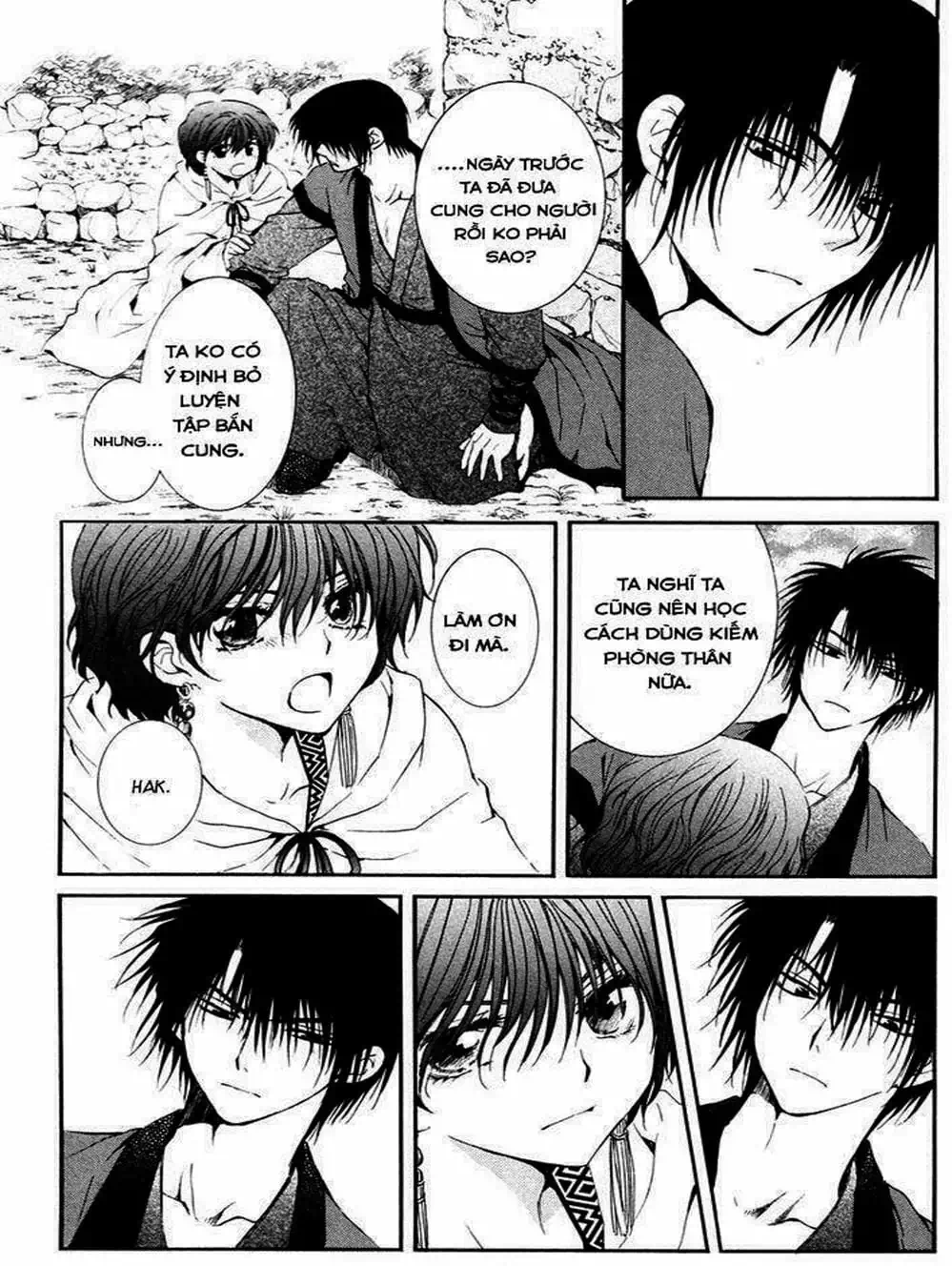 Truyện Tranh Đóa Hoa Bùng Cháy - Yona Of The Dawn trang 7