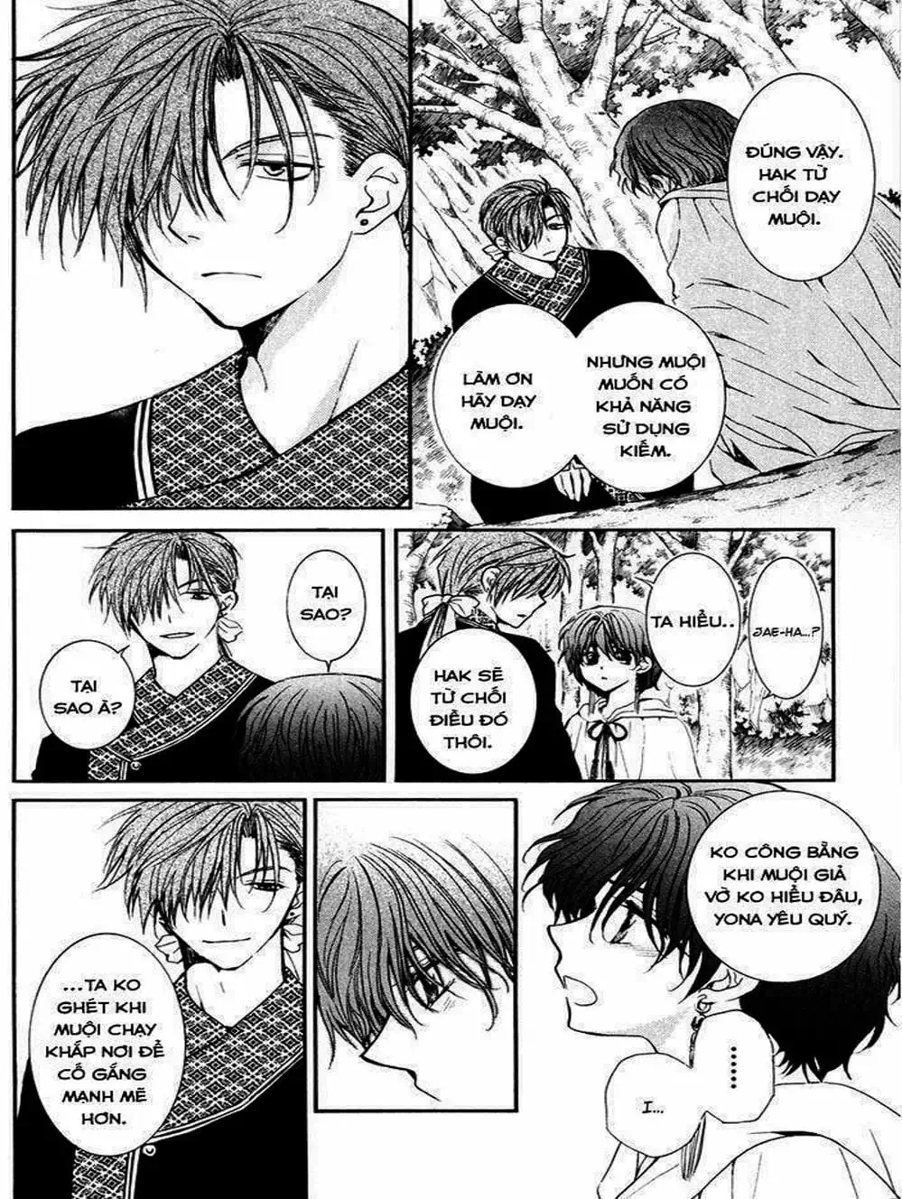 Truyện Tranh Đóa Hoa Bùng Cháy - Yona Of The Dawn trang 7