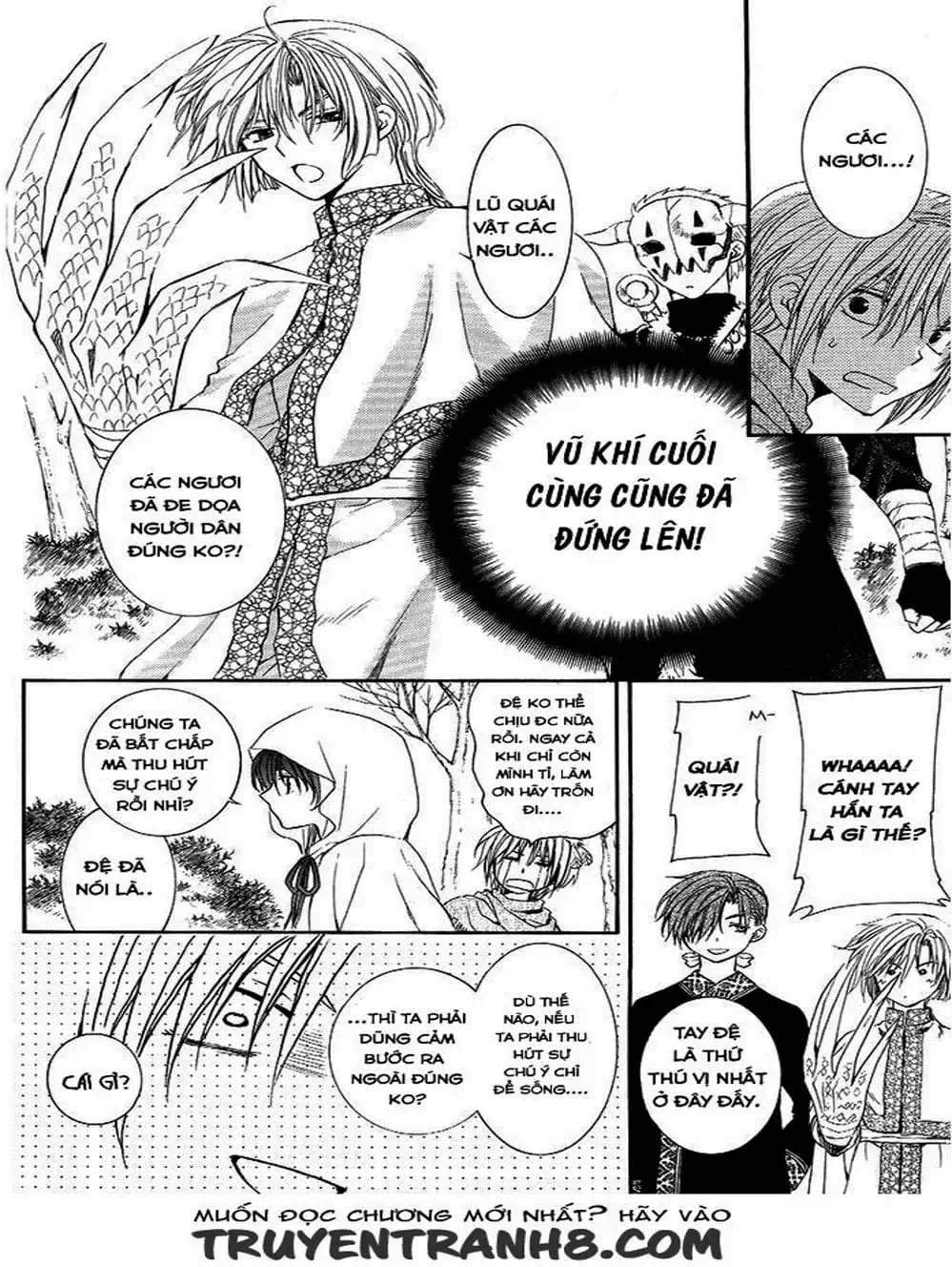 Truyện Tranh Đóa Hoa Bùng Cháy - Yona Of The Dawn trang 7