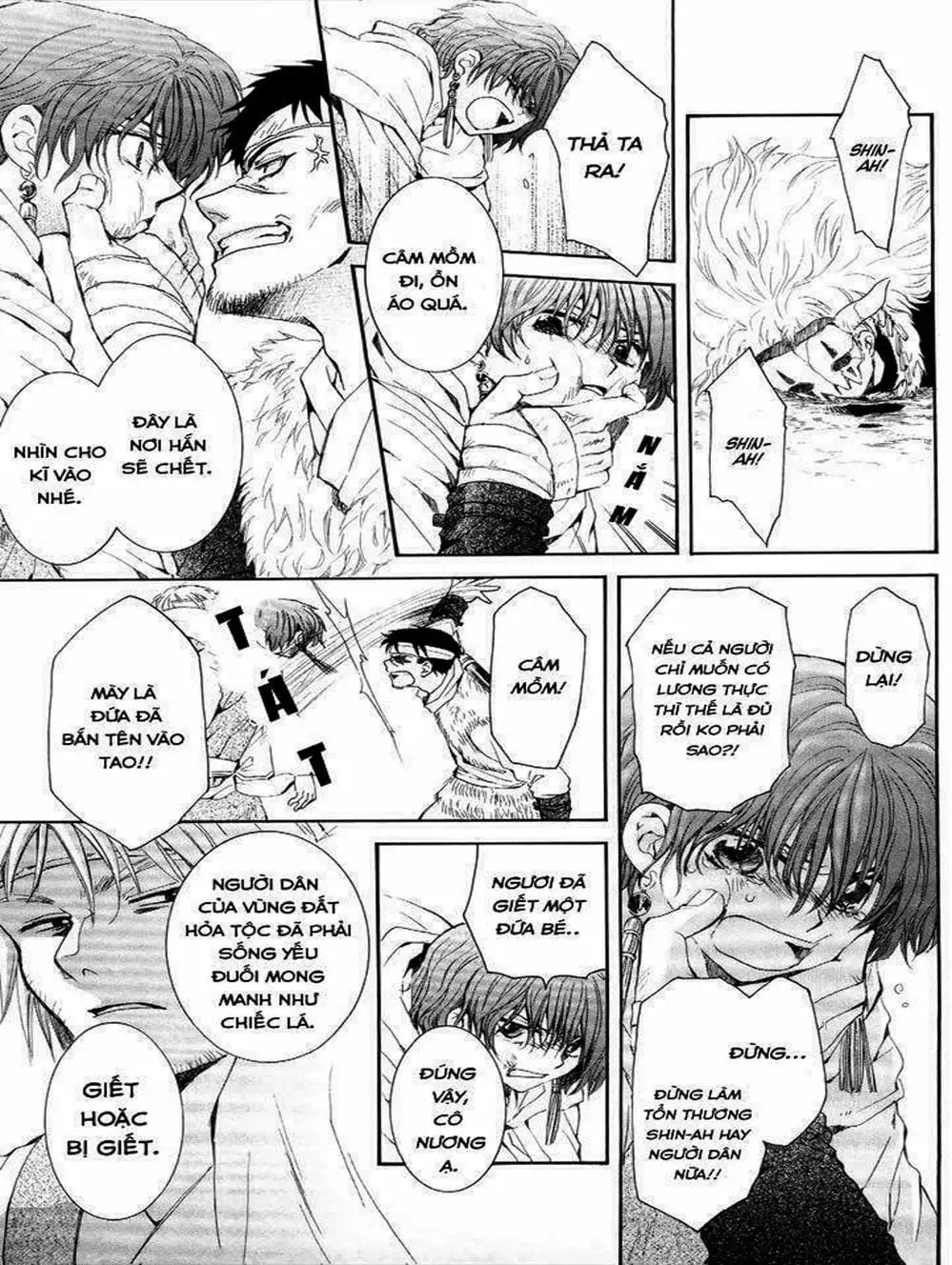 Truyện Tranh Đóa Hoa Bùng Cháy - Yona Of The Dawn trang 7