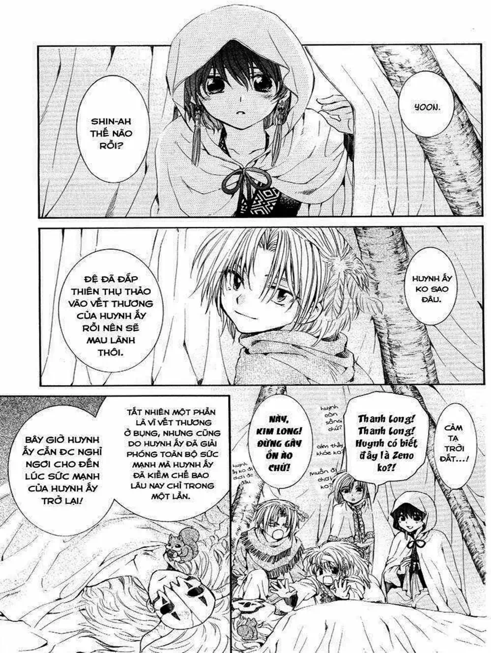 Truyện Tranh Đóa Hoa Bùng Cháy - Yona Of The Dawn trang 7